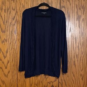 41 Hawthorn Navy Open Front Cardigan XXL Lightweight Layering